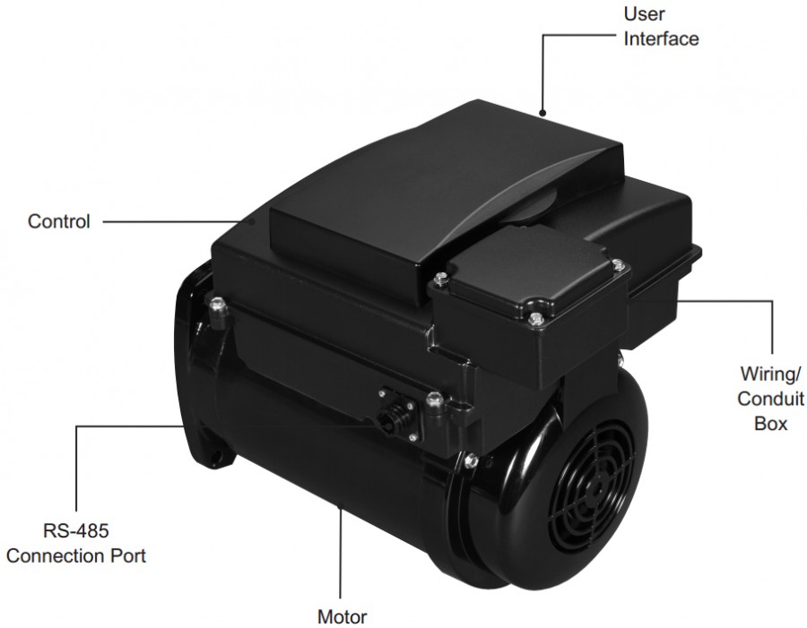 AVSS3 Variable Speed Pool Pump Motor 56Y Perry's Pool Pump